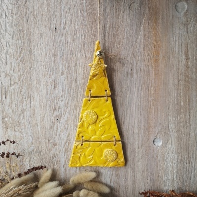 Árvore de Natal Amarela