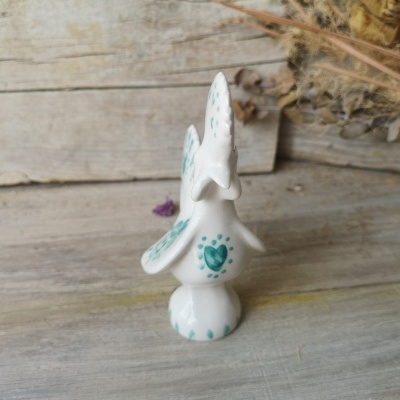 Galo tradicional em cerâmica tamanho S