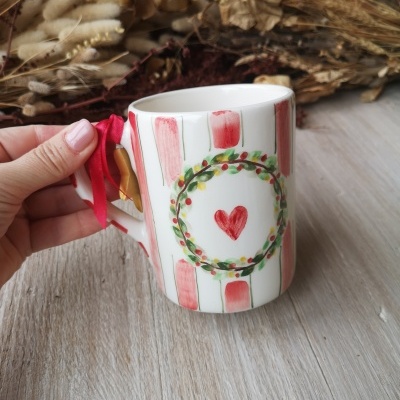 Caneca, padrão Natal