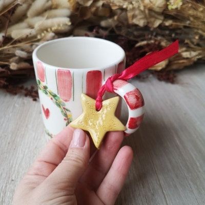 Caneca, padrão Natal