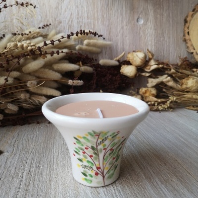 Vela -  padrão Árvore de Natal