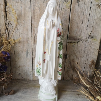 Nossa Senhora em cerâmica - Tamanho Grande