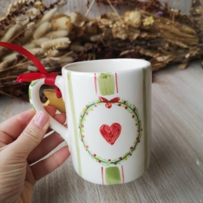 Caneca, padrão Natal