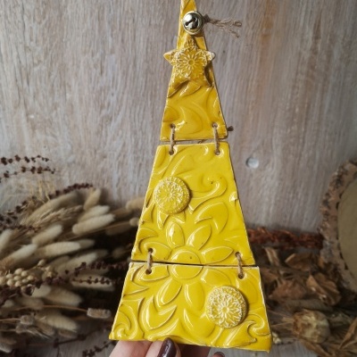 Árvore de Natal Amarela