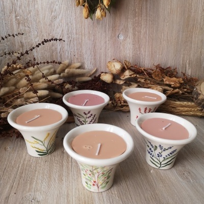 Vela -  padrão Alfazema