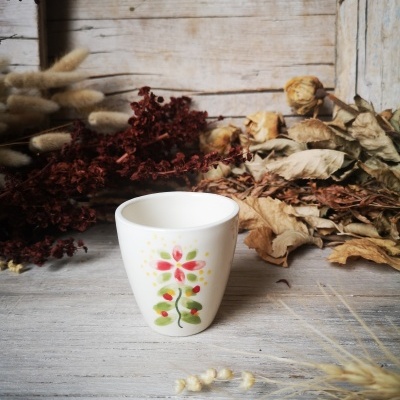 Conjunto de 6 Copinhos de café, motivos de Natal