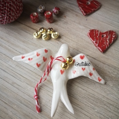 Andorinha de Natal Gratidão