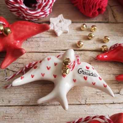 Andorinha de Natal Gratidão