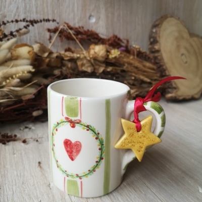 Caneca, padrão Natal