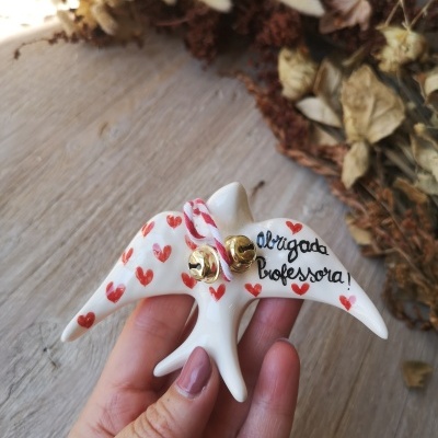 Andorinha de Natal - Obrigada Professora