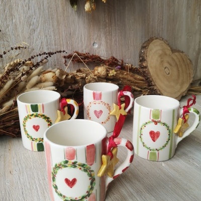 Caneca, padrão Natal