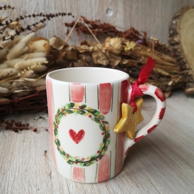 Caneca, padrão Natal