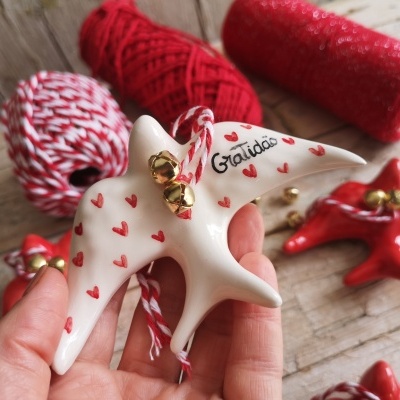 Andorinha de Natal Gratidão