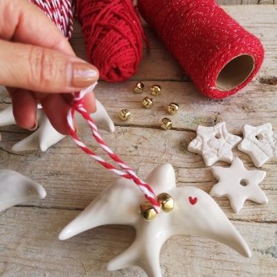 Andorinha de Natal Coração