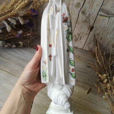 Nossa Senhora em cerâmica - Tamanho Grande