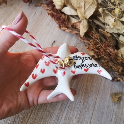 Andorinha de Natal - Obrigada Professora