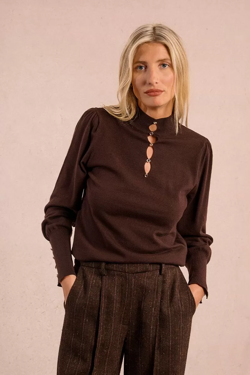 CAMISOLA MALENA CASTANHO CAMISOLA MALENA CASTANHO