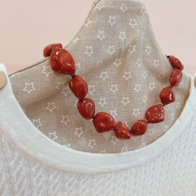 COLAR LAETITIA TERRACOTA