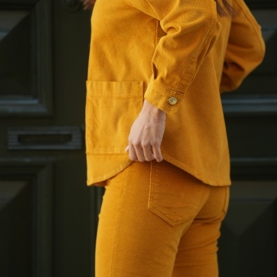 CAMISA MARA MOSTARDA