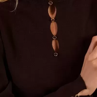 CAMISOLA MALENA CASTANHO