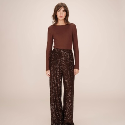 CALÇAS TOBY CASTANHO