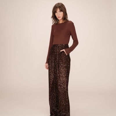 CALÇAS TOBY CASTANHO