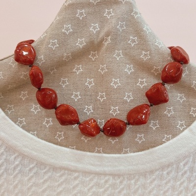 COLAR LAETITIA TERRACOTA