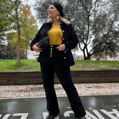 CALÇAS MARCELA PRETO