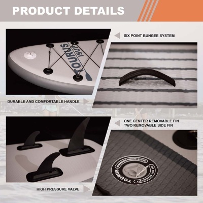 Pracha insuflável de Stand Up Paddle 10'6'' 280 liters