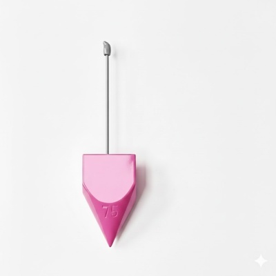 Chumbada pião de cor