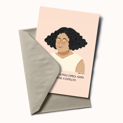 Postal "Adília Lopes"