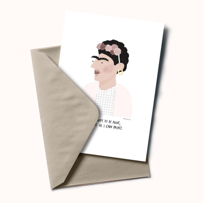 Postal "Frida Kahlo"