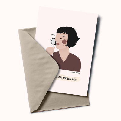 Postal "Amélie Poulain"