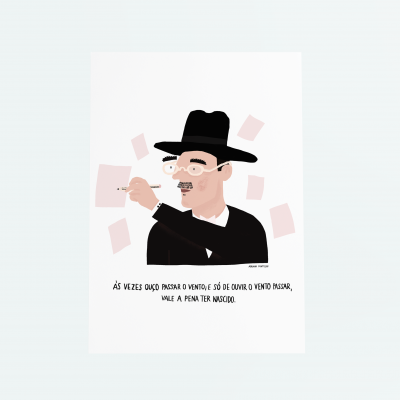 Ilustração "Fernando Pessoa"