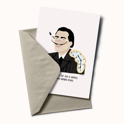 Postal "Salvador Dalí"