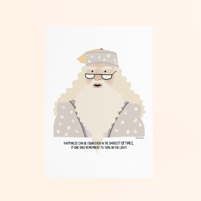Ilustração "Albus Dumbledore"
