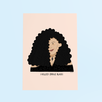 Ilustração "Bellatrix Lastrange"