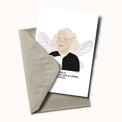 Postal "Sophia de Mello Breyner"