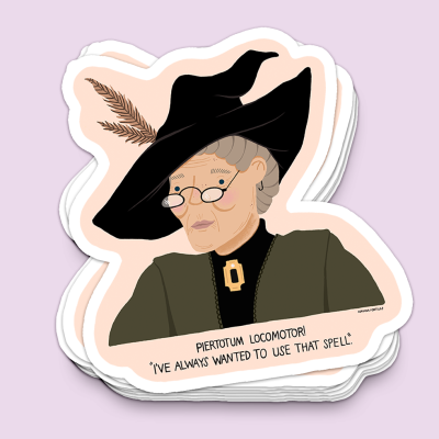 AUTOCOLANTE "MINERVA MCGONAGALL"