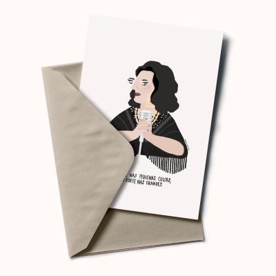 Postal "Amália Rodrigues"