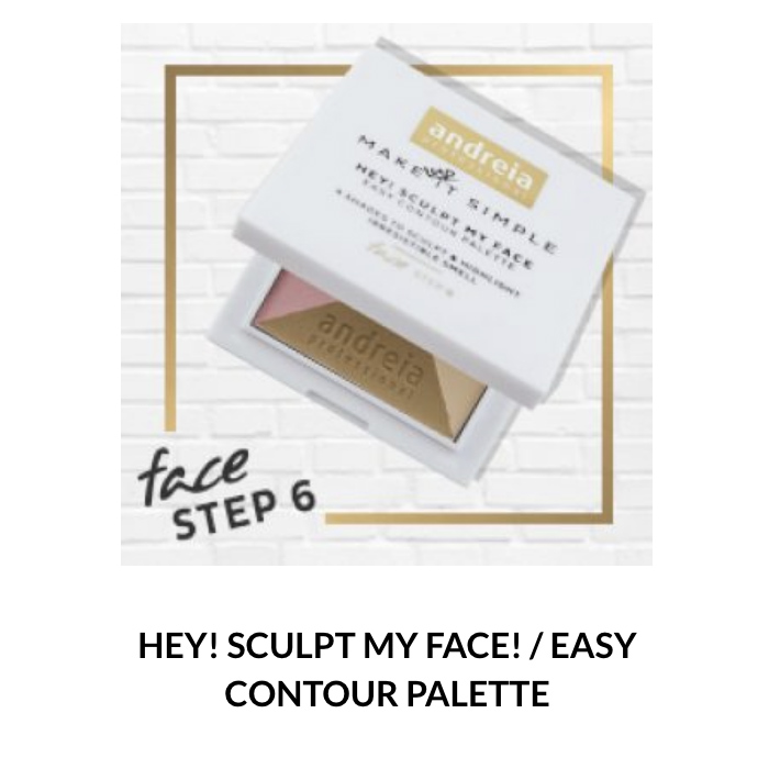 Andreia Makeup - Paleta de Contorno - SCULPT MY FACE! Andreia Makeup - Paleta de Contorno - SCULPT MY FACE!