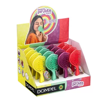 Dompel Escova Pirulito Perfumada Uva