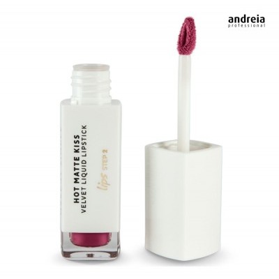 Andreia Makeup Batom Líquido Matte Romantic 07 - Hot Matte Kiss -  Referência 45407307