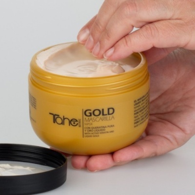 Tahe Máscara regeneradora Keratin Gold 300ml