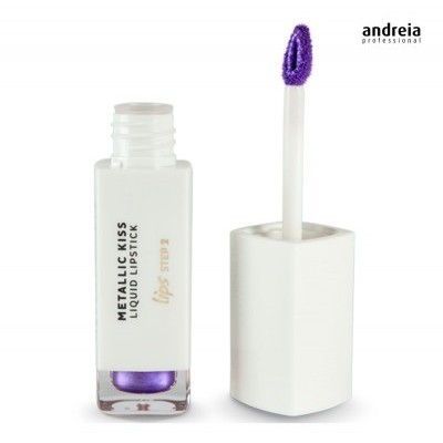 Andreia Makeup Batom Líquido Purple Rain 08 - Metallic Kiss - Andreia Makeup Referência 45438708