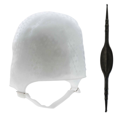 Touca Silicone c/Agulha Branca Dompel