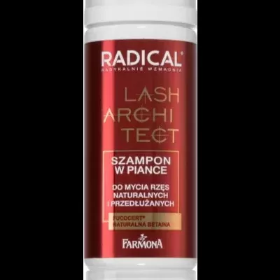 Farmona Radical Lash Architect shampoo espumoso para pestanas e sobrancelhas