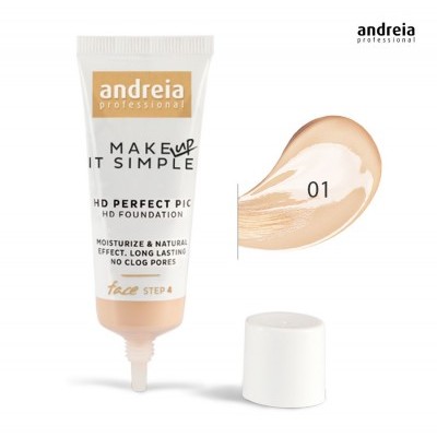 Andreia Makeup Base 01 HD Perfect PIC -  Referência 45357101