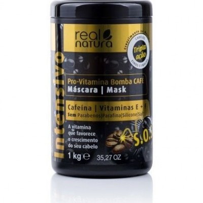 REAL NATURA MASCARA SEM SAL PRO-REPARAÇÃO BOMBA CAFÉ 1K