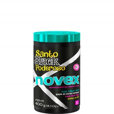 Novex Santo Black Poderoso Máscara 400ml